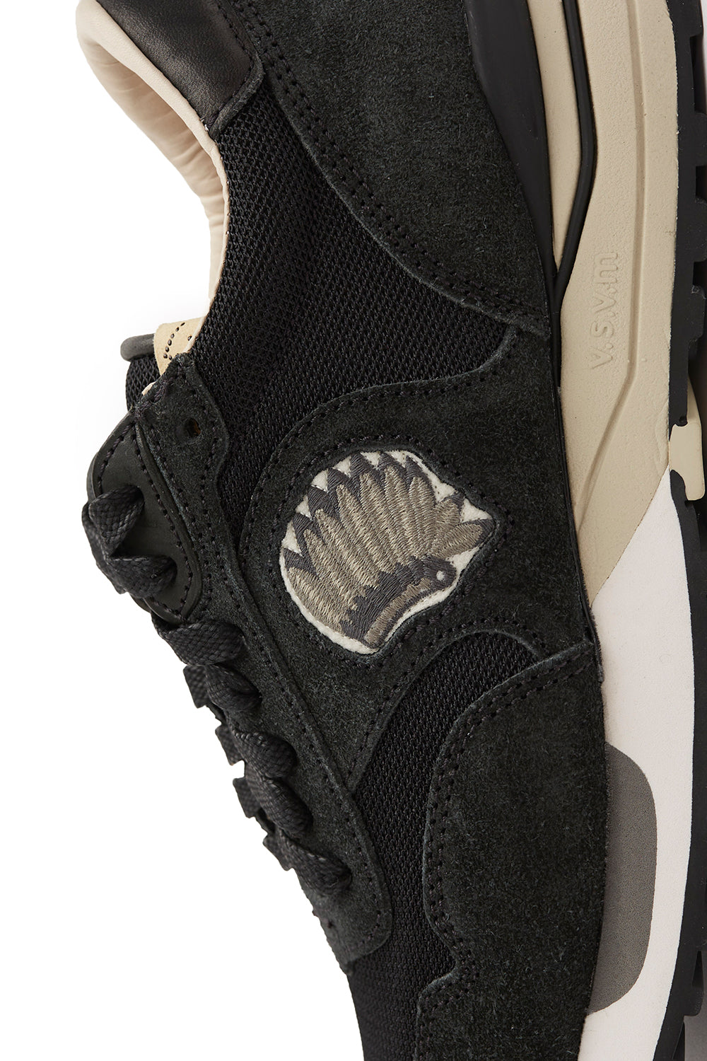 visvim Mens Roland Shoes 'Black' - ROOTED