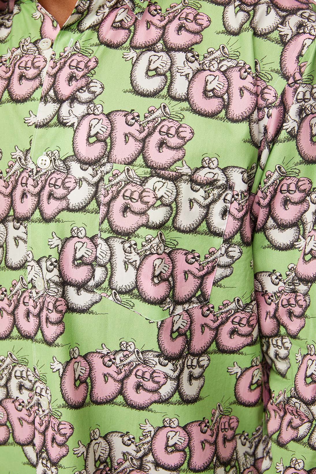 Comme Des Garçons Kaws KAWS Shirt Print G 'Multi' - ROOTED