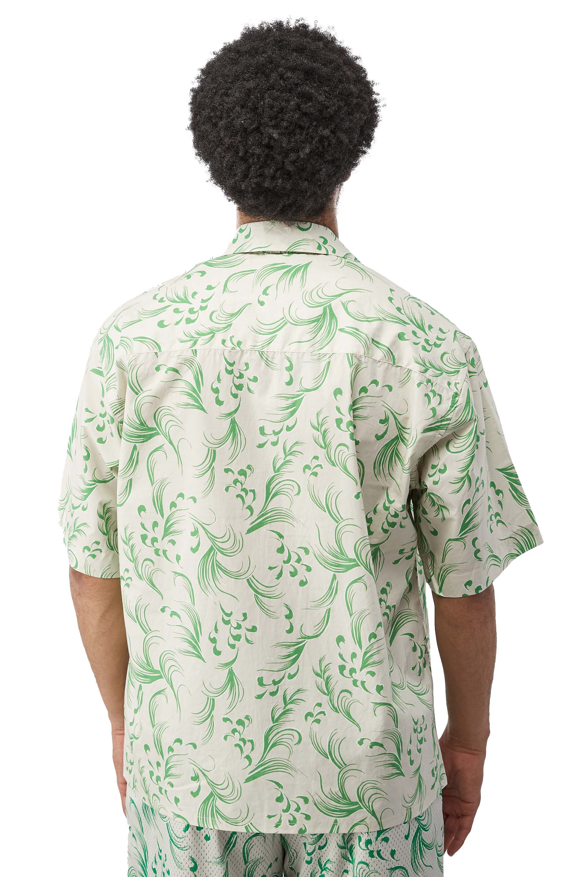 John Elliott Camp Shirt 'Ivory' - ROOTED