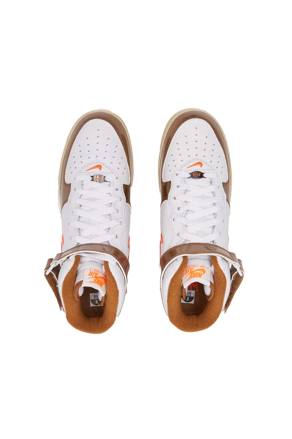 Nike Air Force 1 Mid QS 'White/Total Orange' - ROOTED