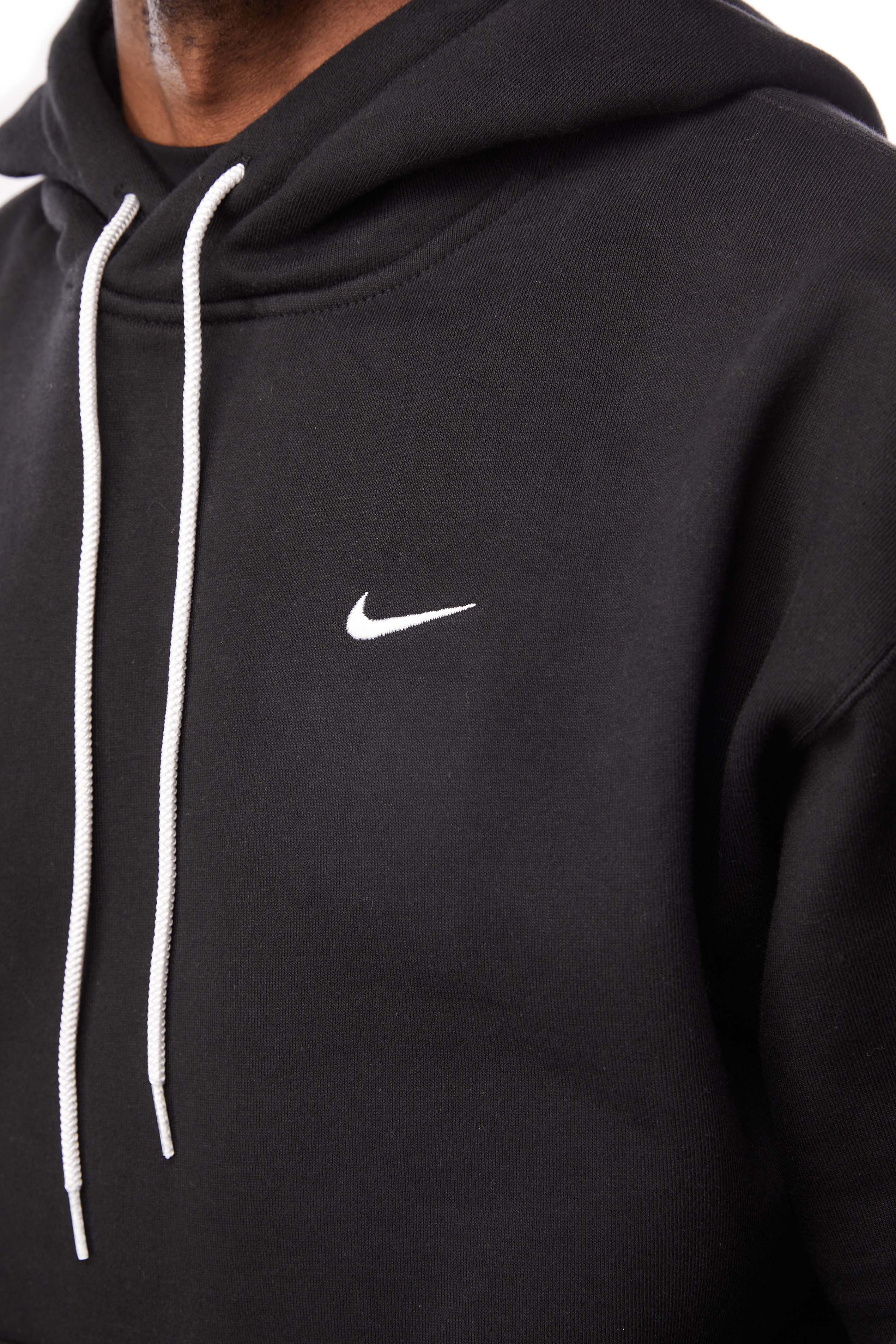 Nike Solo Swoosh Hoodie 'Black' - ROOTED