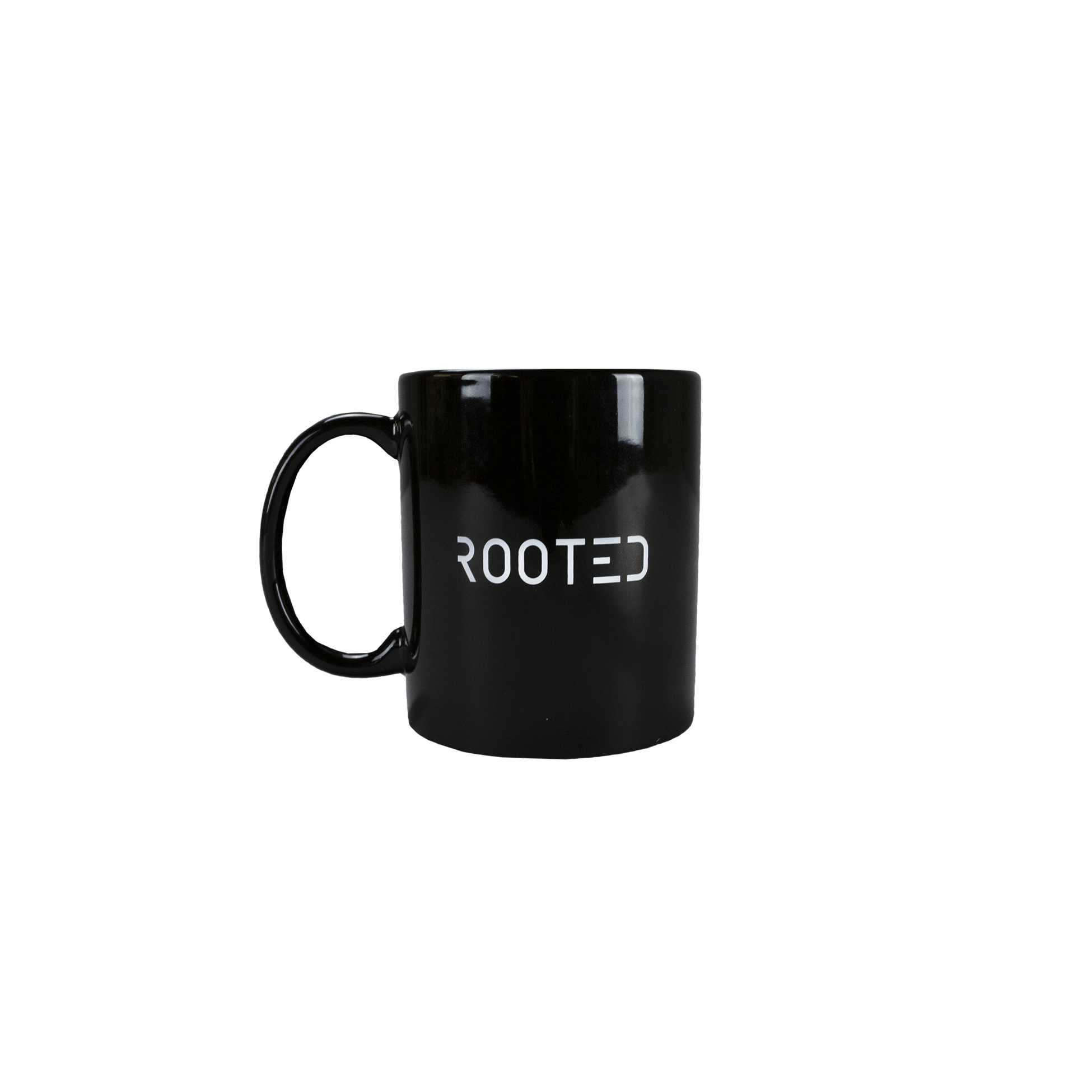 ROOTED Coffee Mug in Black