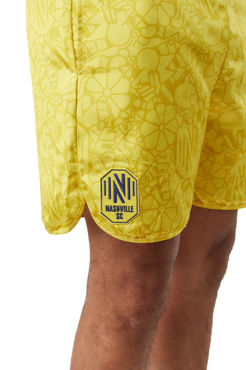 Nashville SC X Brian Wooden AOP Shorts - ROOTED