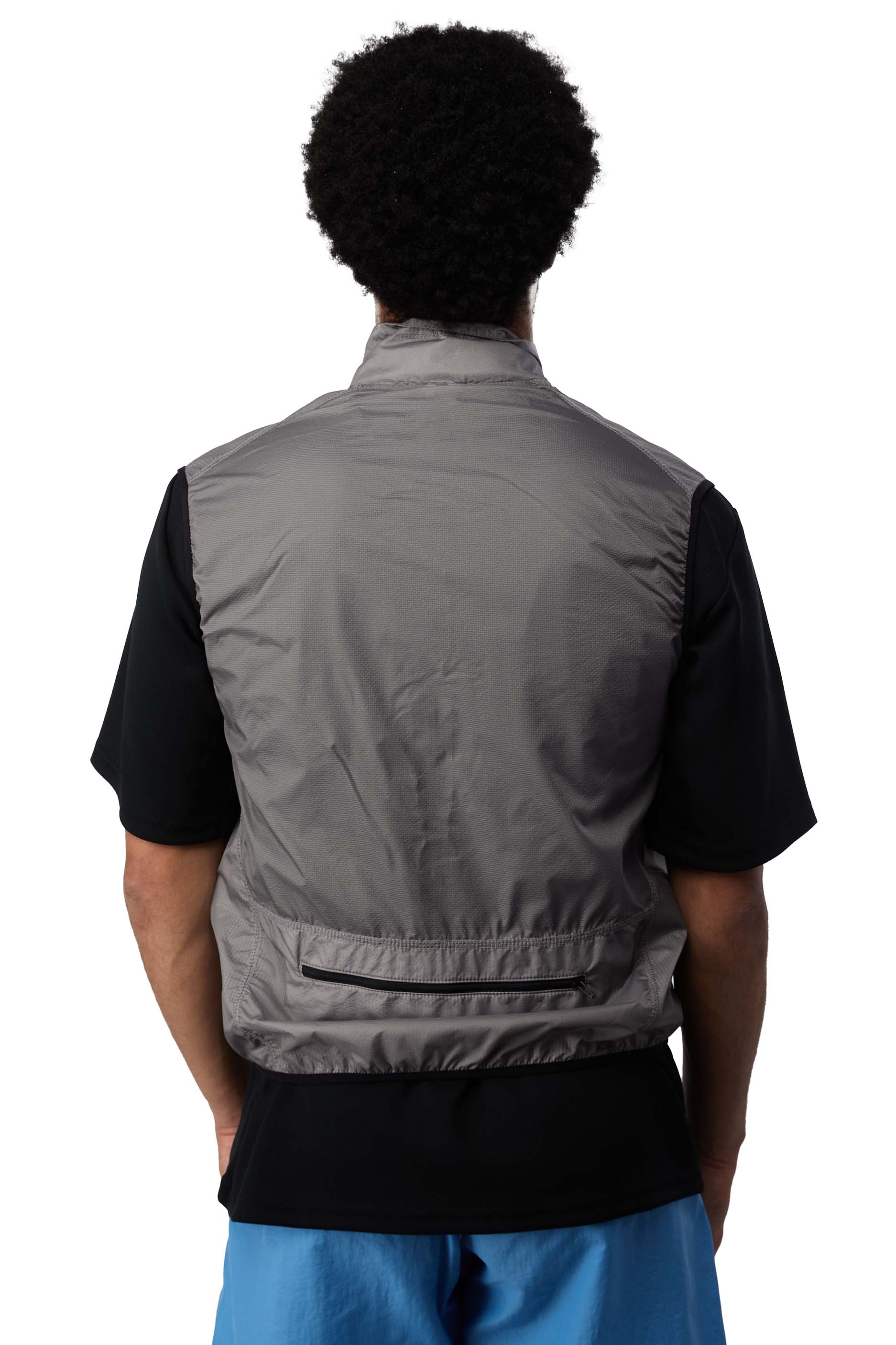 WHIM Packable Vest 'Fog' - ROOTED