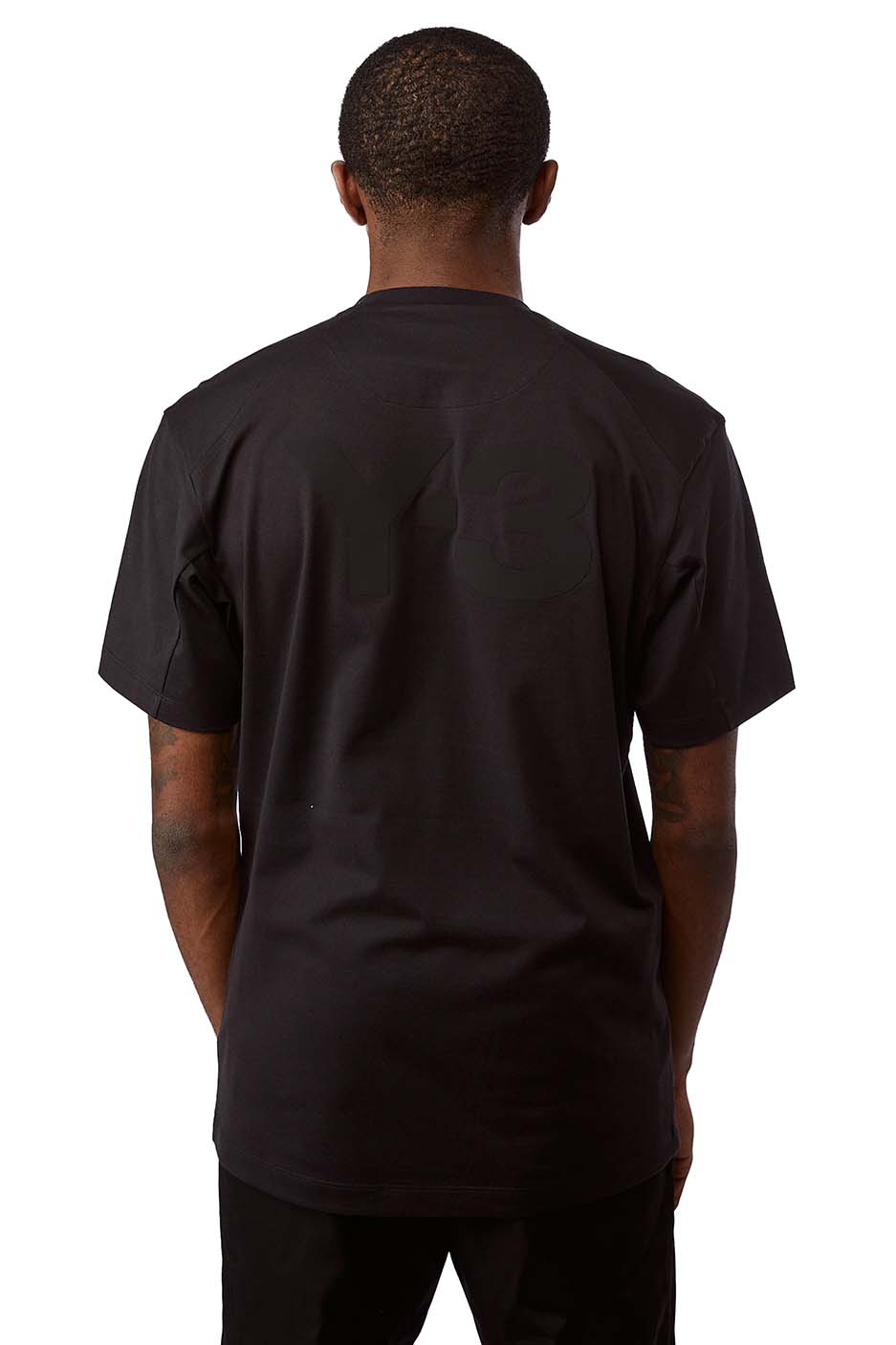 Y-3 Classic Back Logo Tee 'Black' - ROOTED