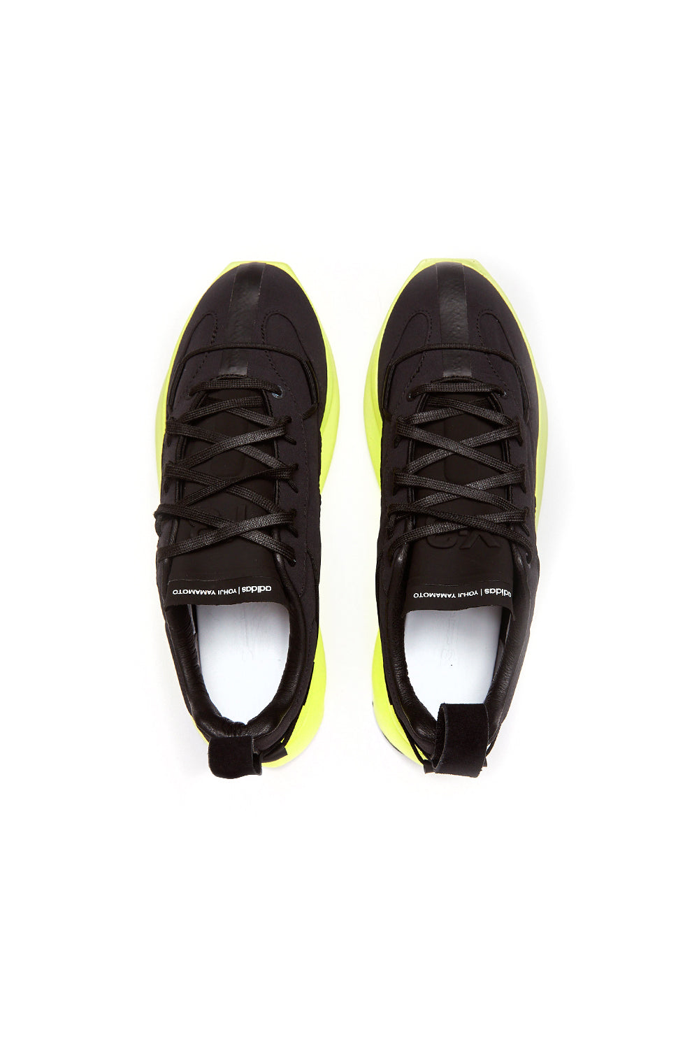 Y-3 Shiko Run 'Black/Frozen Yellow' - ROOTED