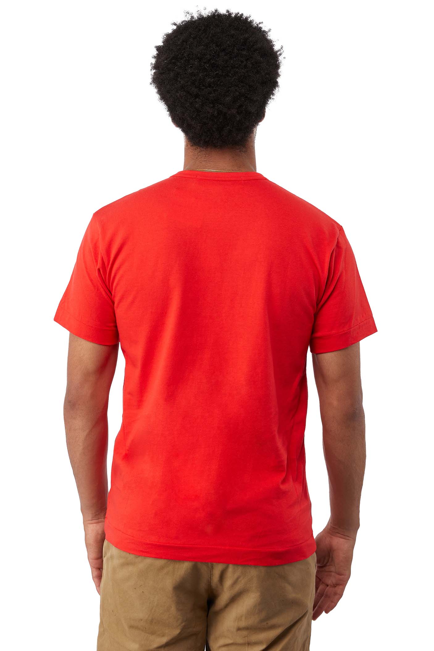 Comme Des Garçons Double Heart Tee 'Red' - ROOTED