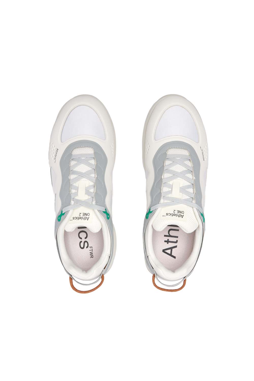 Athletics ONE.2 Shoes 'White/Formal Grey' - ROOTED