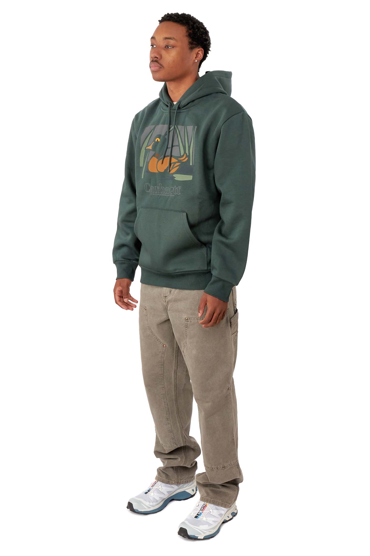 Carhartt WIP Mens Duck Pond Hoodie - ROOTED