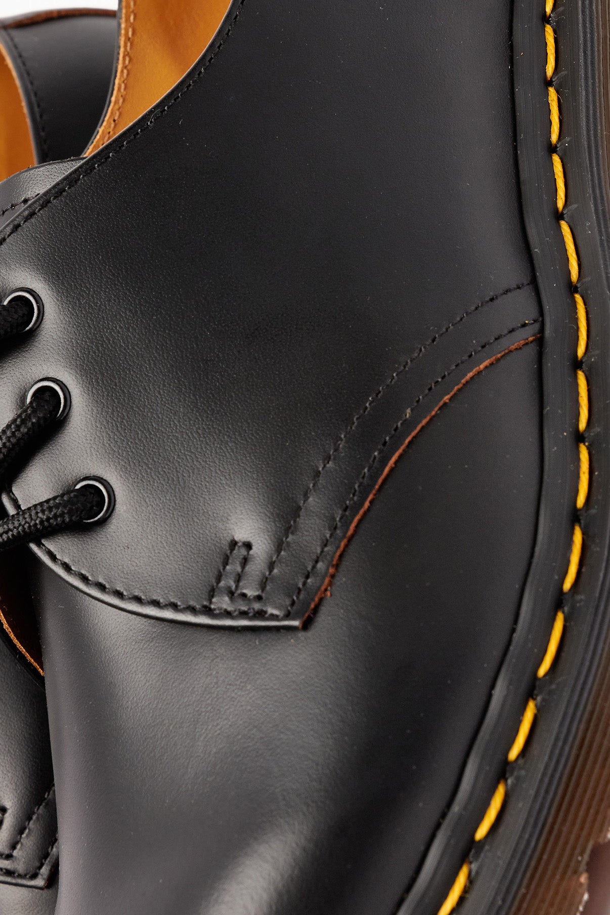 Dr Martens Mens Vintage 1461 Shoes 'Black Quilon' - ROOTED