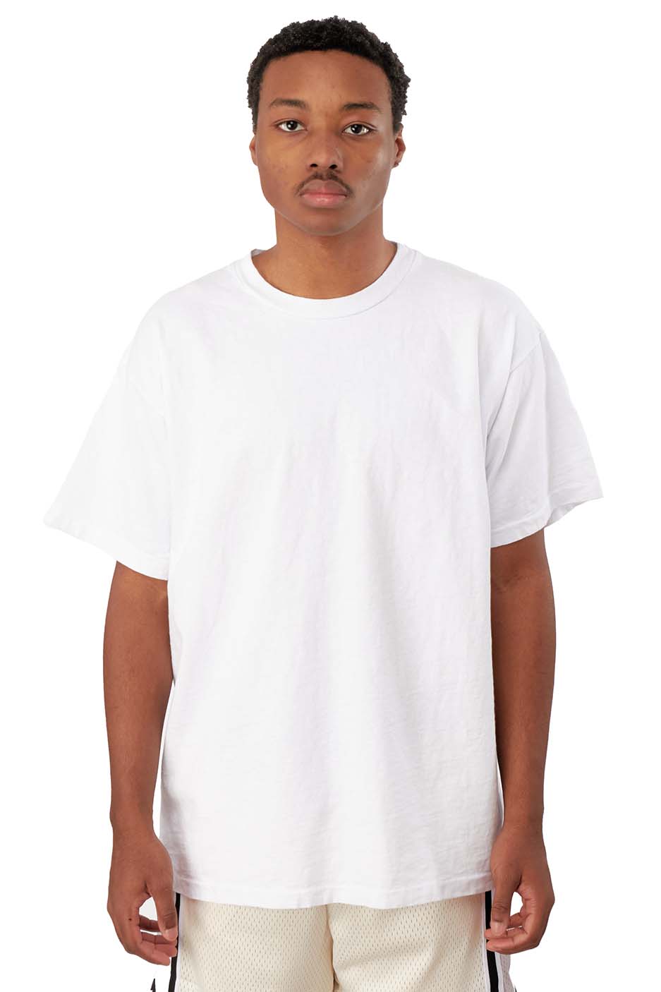 John Elliott Mens University Tee 'White' - ROOTED