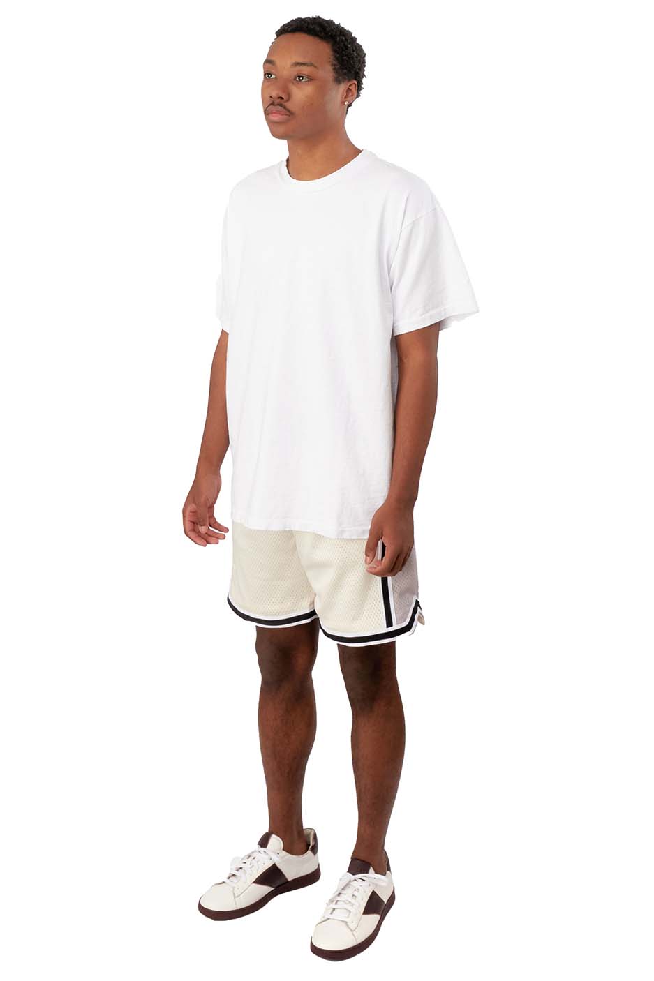 John Elliott Mens University Tee 'White' - ROOTED