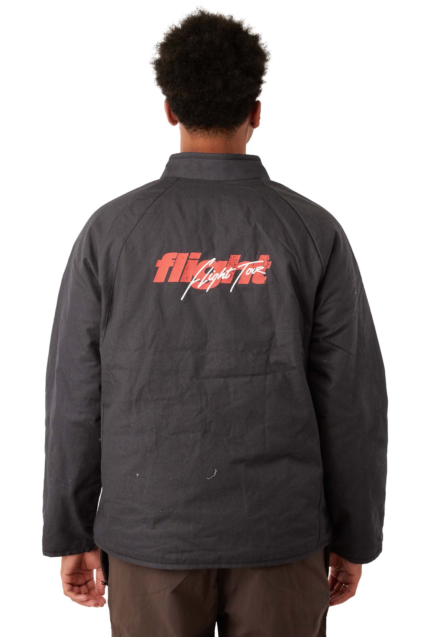 Jordan Mens Flight Jacket 'Off Noir' - ROOTED