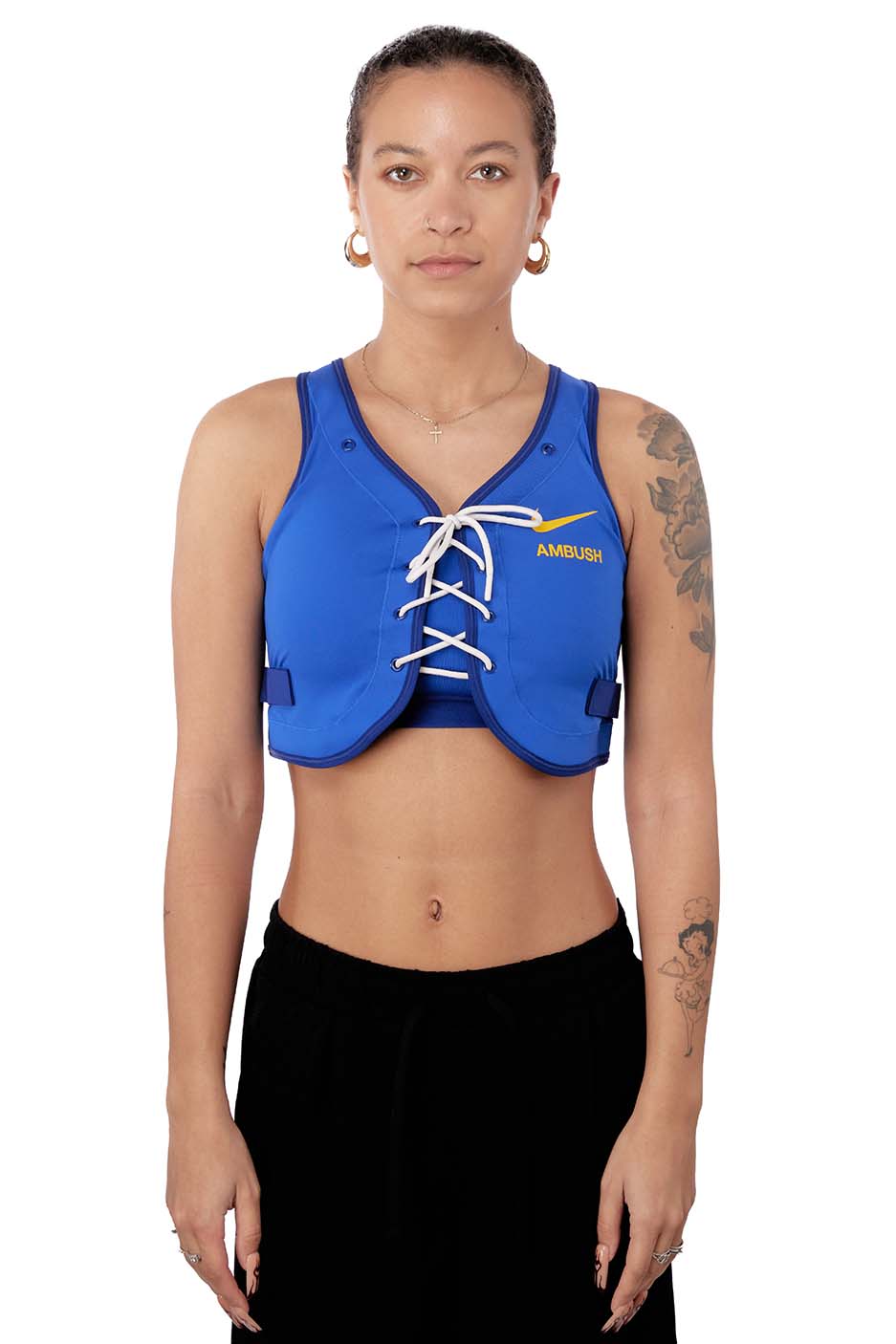 Nike Womens x Ambush NRG DF PM Lux Bra 'Game Royal' - ROOTED