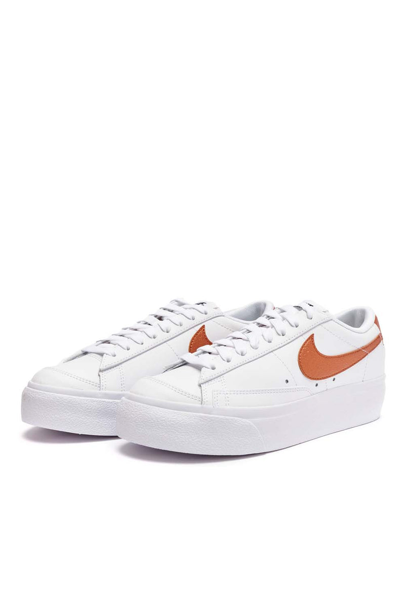 Nike Womens Blazer Low Platform Shoes - ROOTED