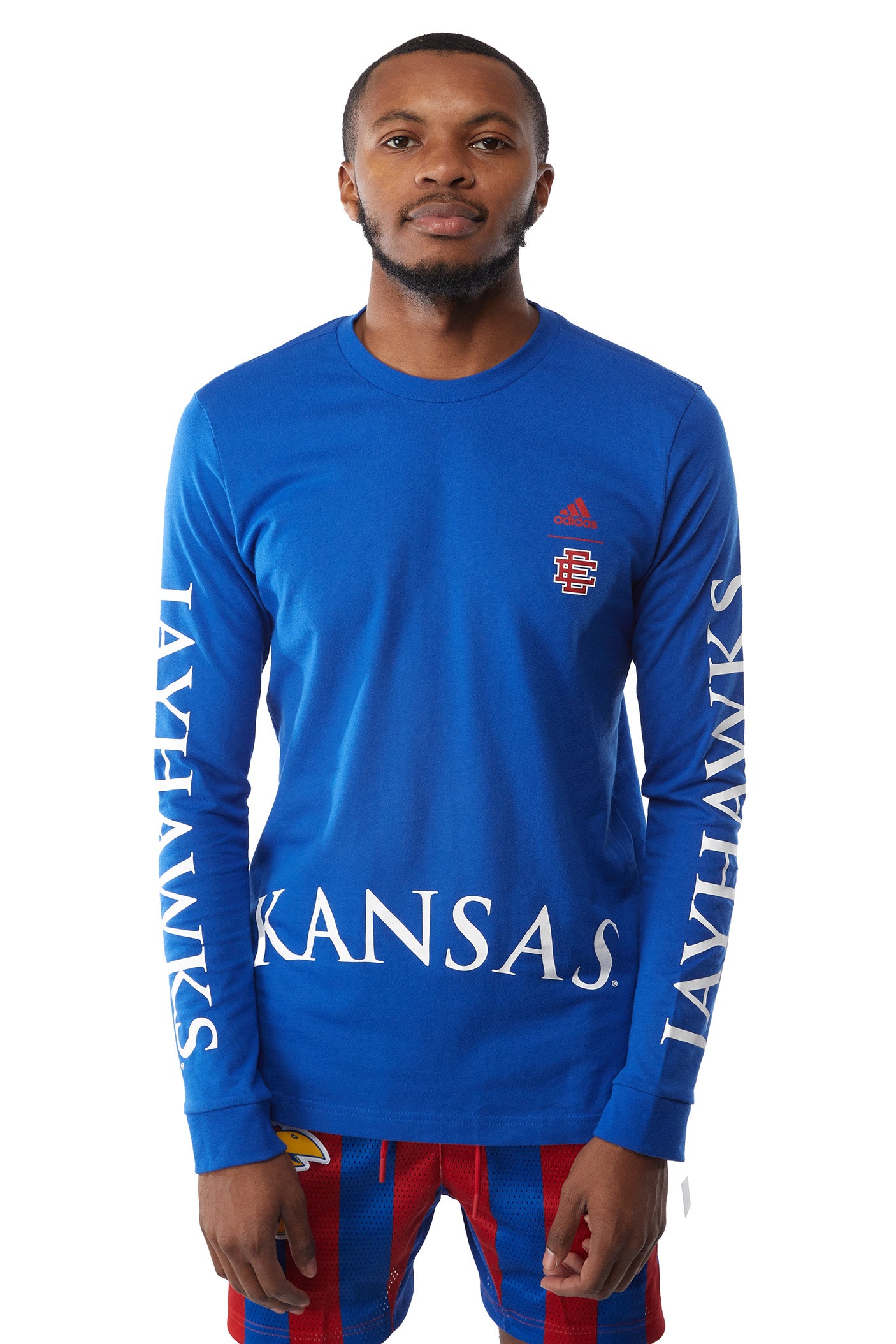 adidas x Eric Emanuel Midnight Madness LS 'Kansas' - ROOTED