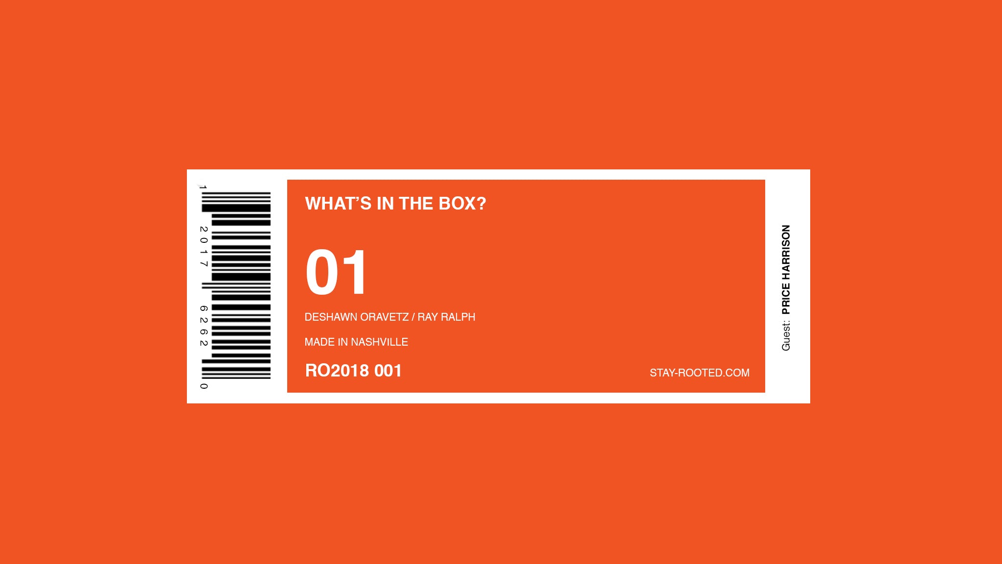 What's In The Box? Podcast. Hosted By DeShawn Oravetz & Ray Ralph From Rooted In Nashville, TN