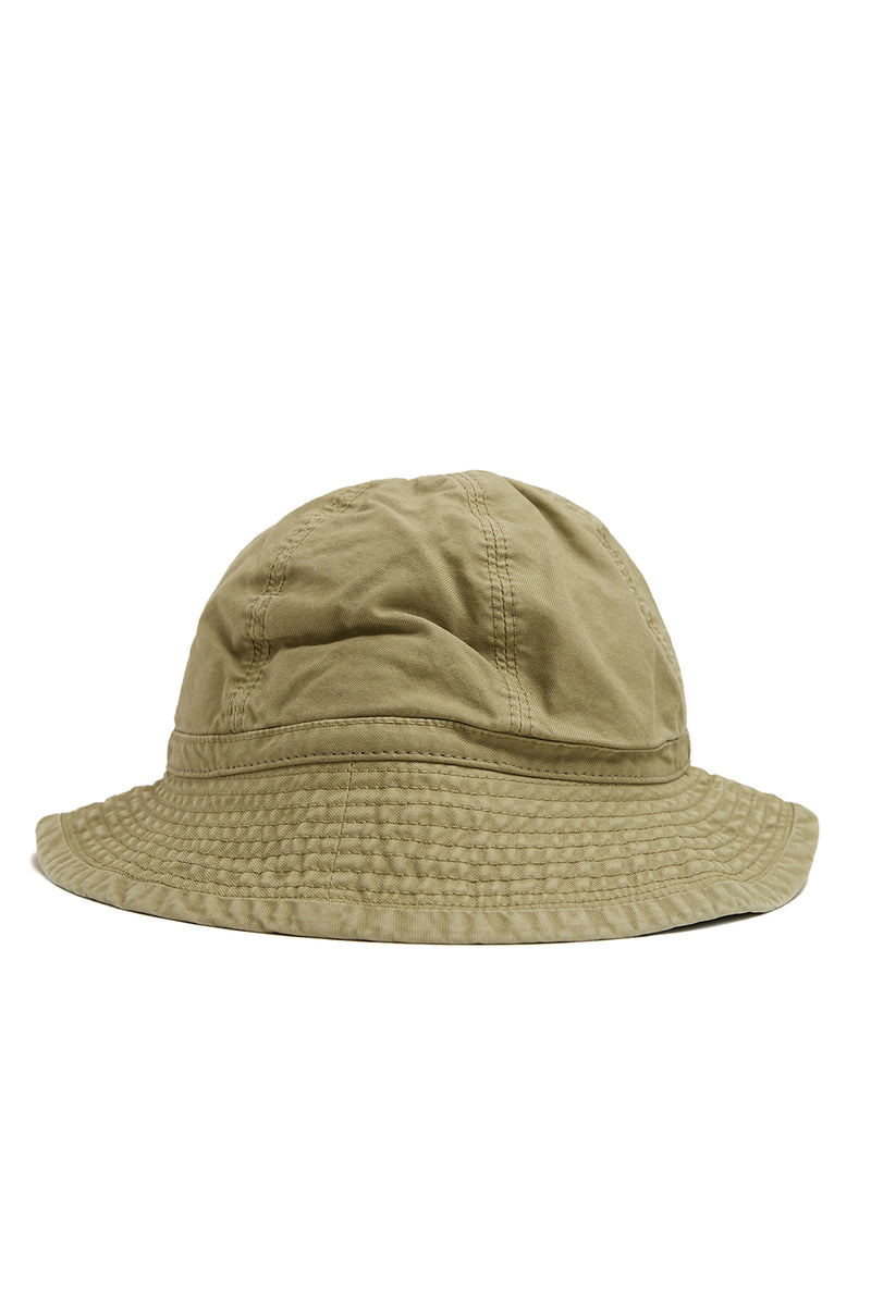 visivm Mens DMGD Bucket Hat 'Green' - ROOTED