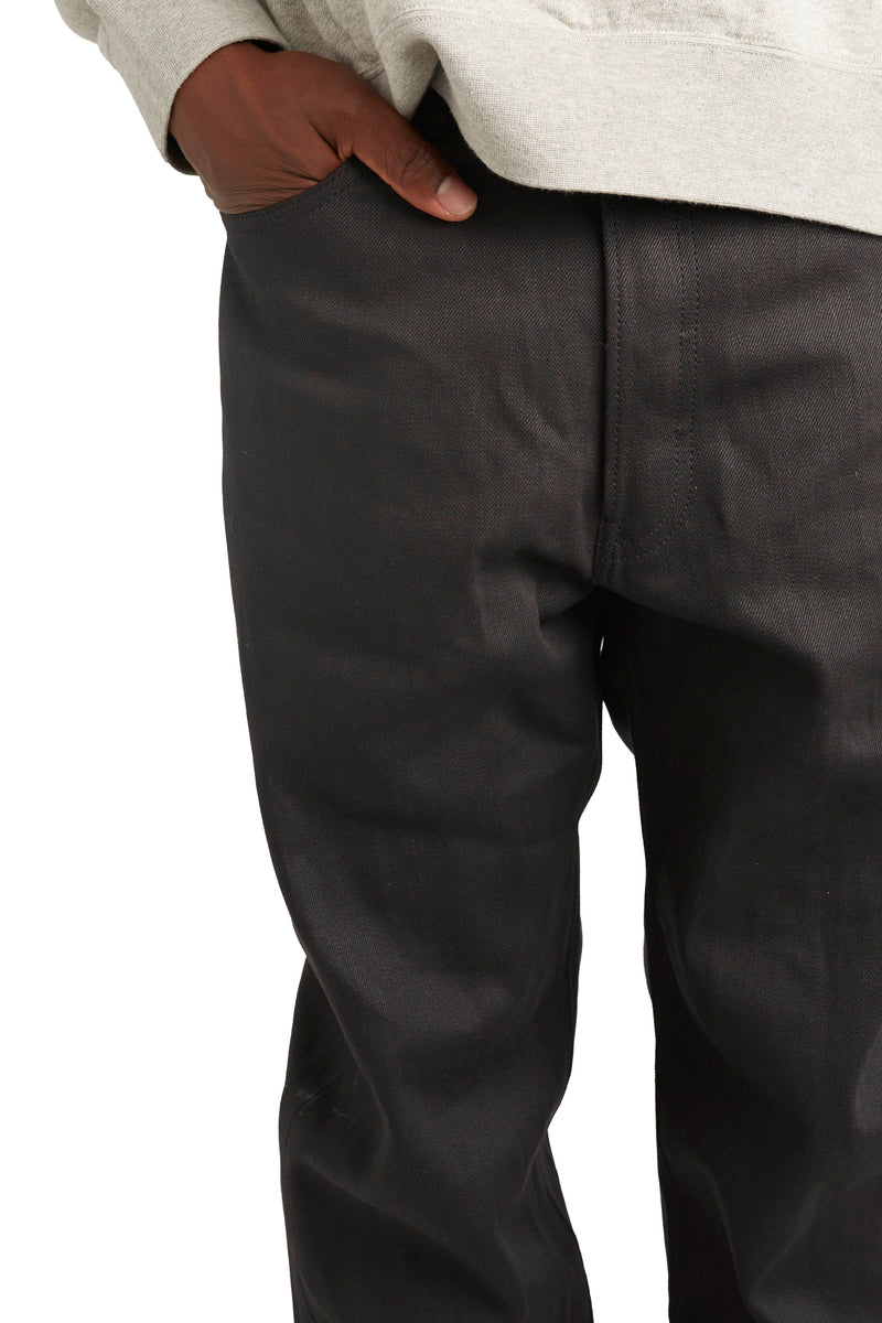 visvim Mens Social Sculpture 01 CYMK Jeans 'Black' - ROOTED
