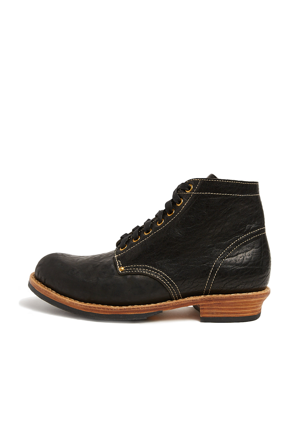 16SS visvim BRIGADIER BOOTS MID-FOLK BLACK M9 F.I.L.Exclusive 希少 