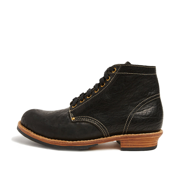 visvim Brigadier Boots-Folk 'Black' | ROOTED