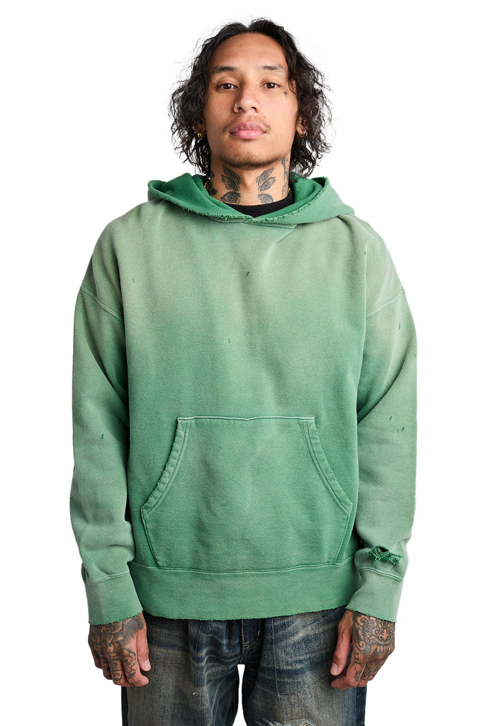 visvim Jumbo SB Hoodie P.O. Crash 'Green' | ROOTED