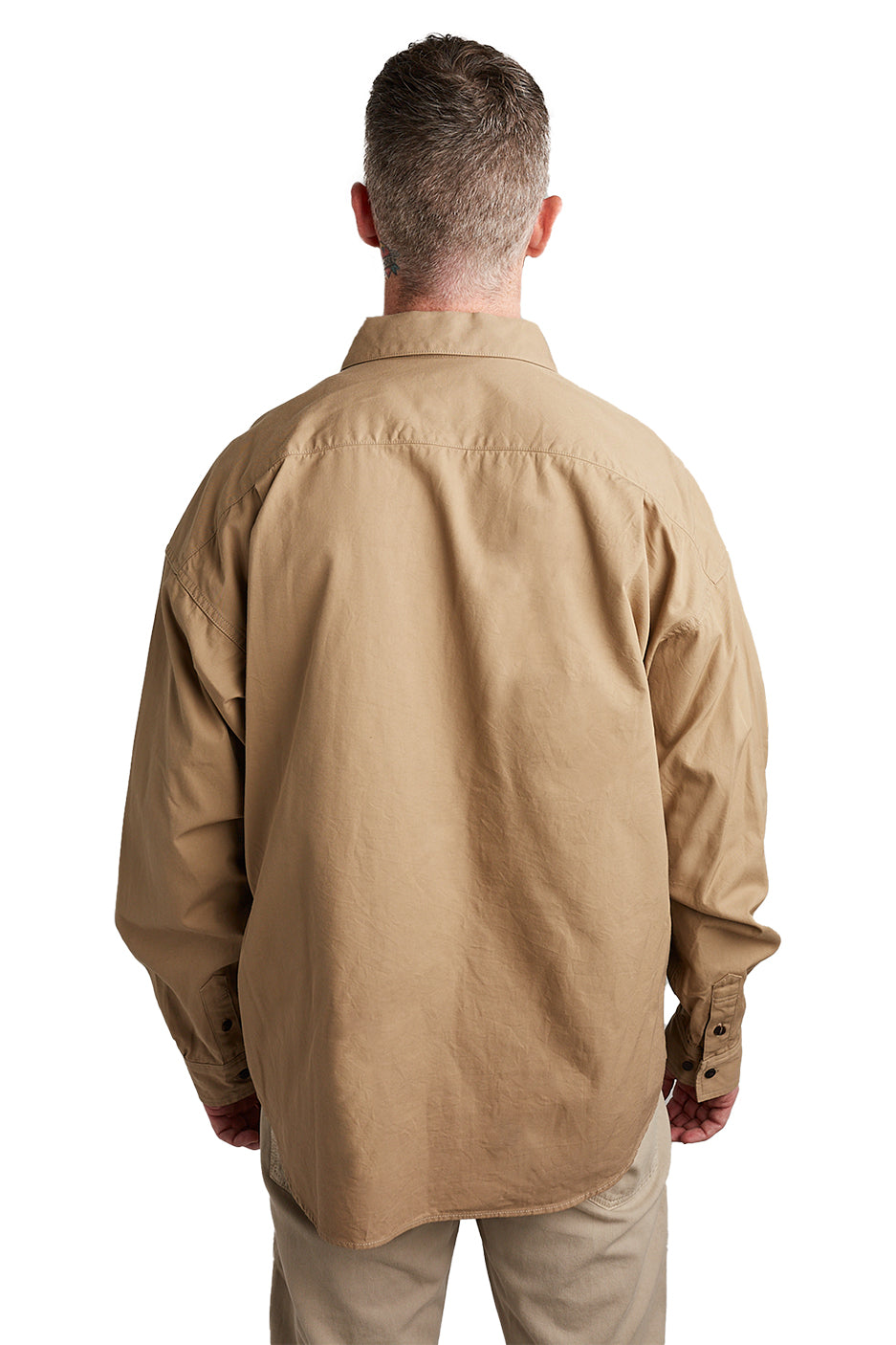 visvim Palmer Shirt 'Beige' - ROOTED