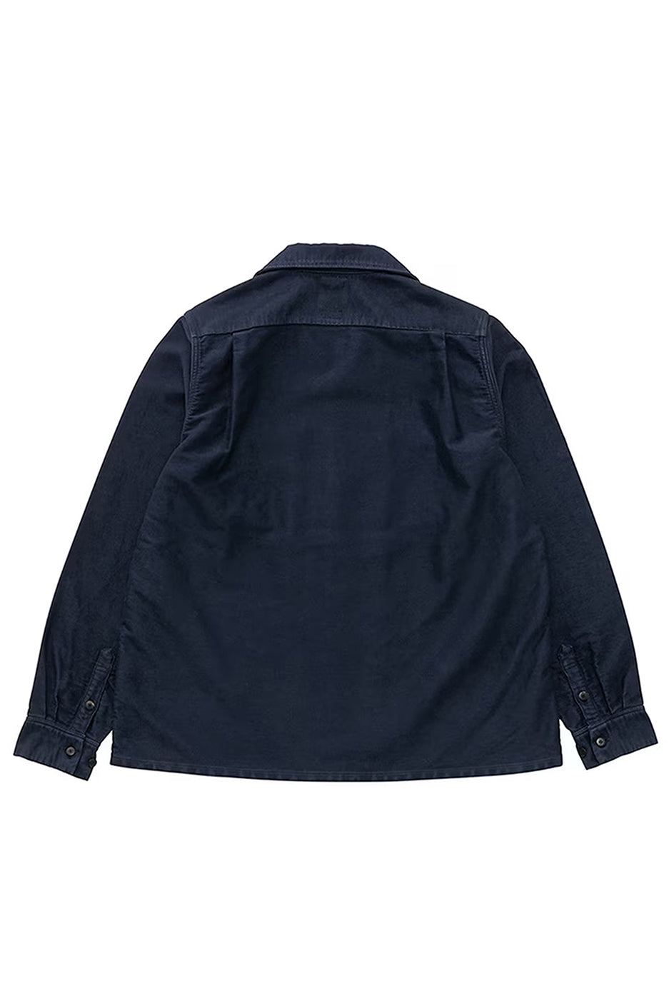 Visvim Keesey G.S L/S Moleskin Shirt 'Navy'