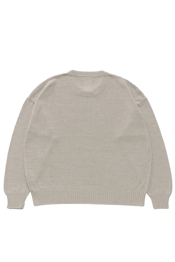 Visvim Damaged Jumbo SB Sweater 'Ivory'