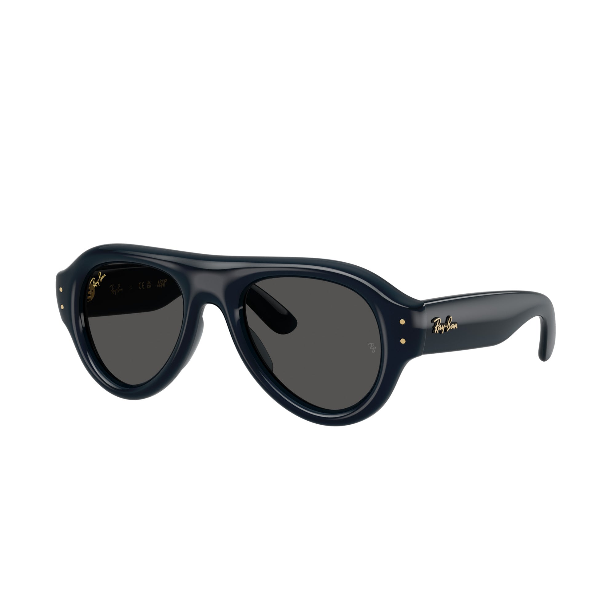 Ray-Ban x A$AP Rocky Aviator Puffer 'Tranparent Blue/Grey'