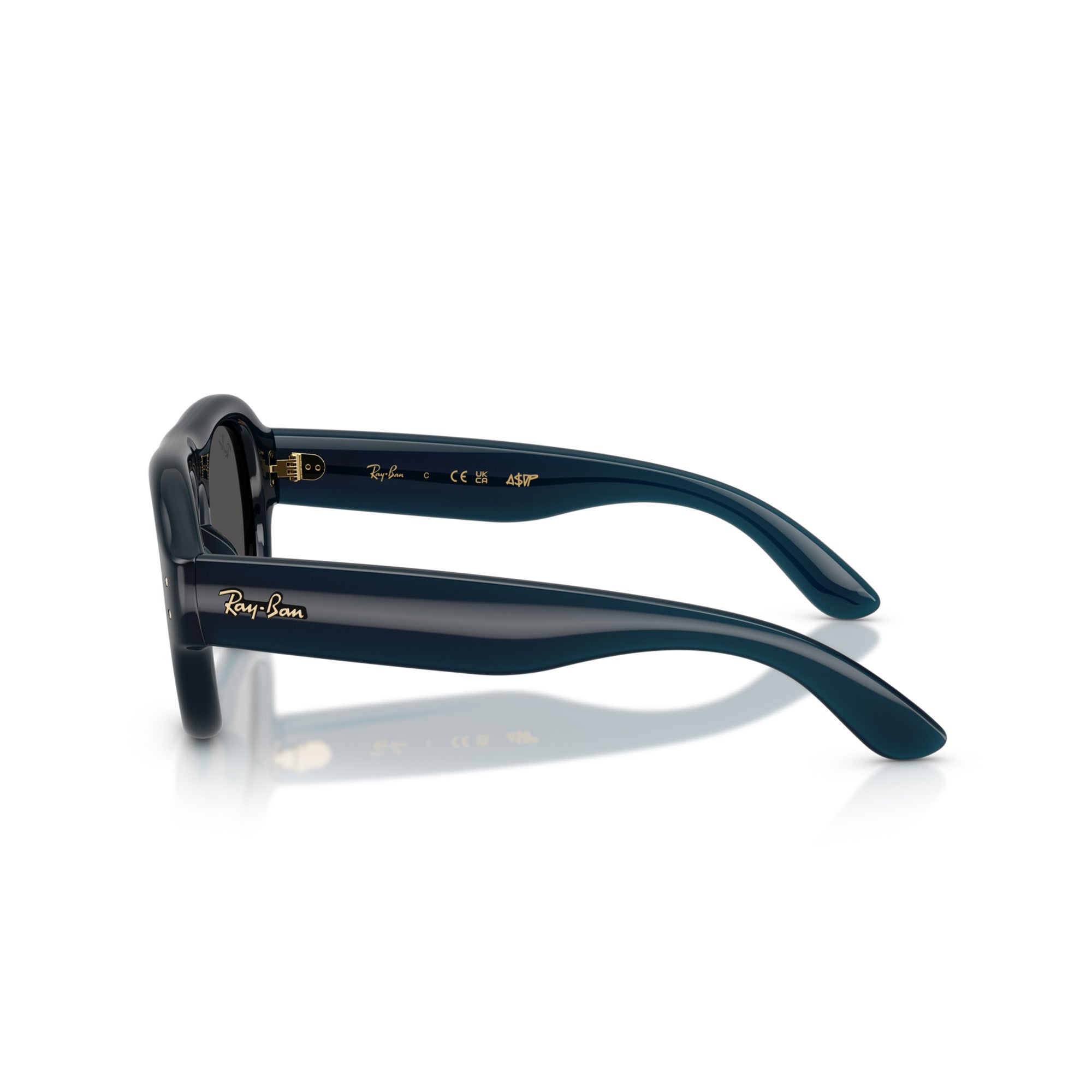 Ray-Ban x A$AP Rocky Aviator Puffer 'Tranparent Blue/Grey'