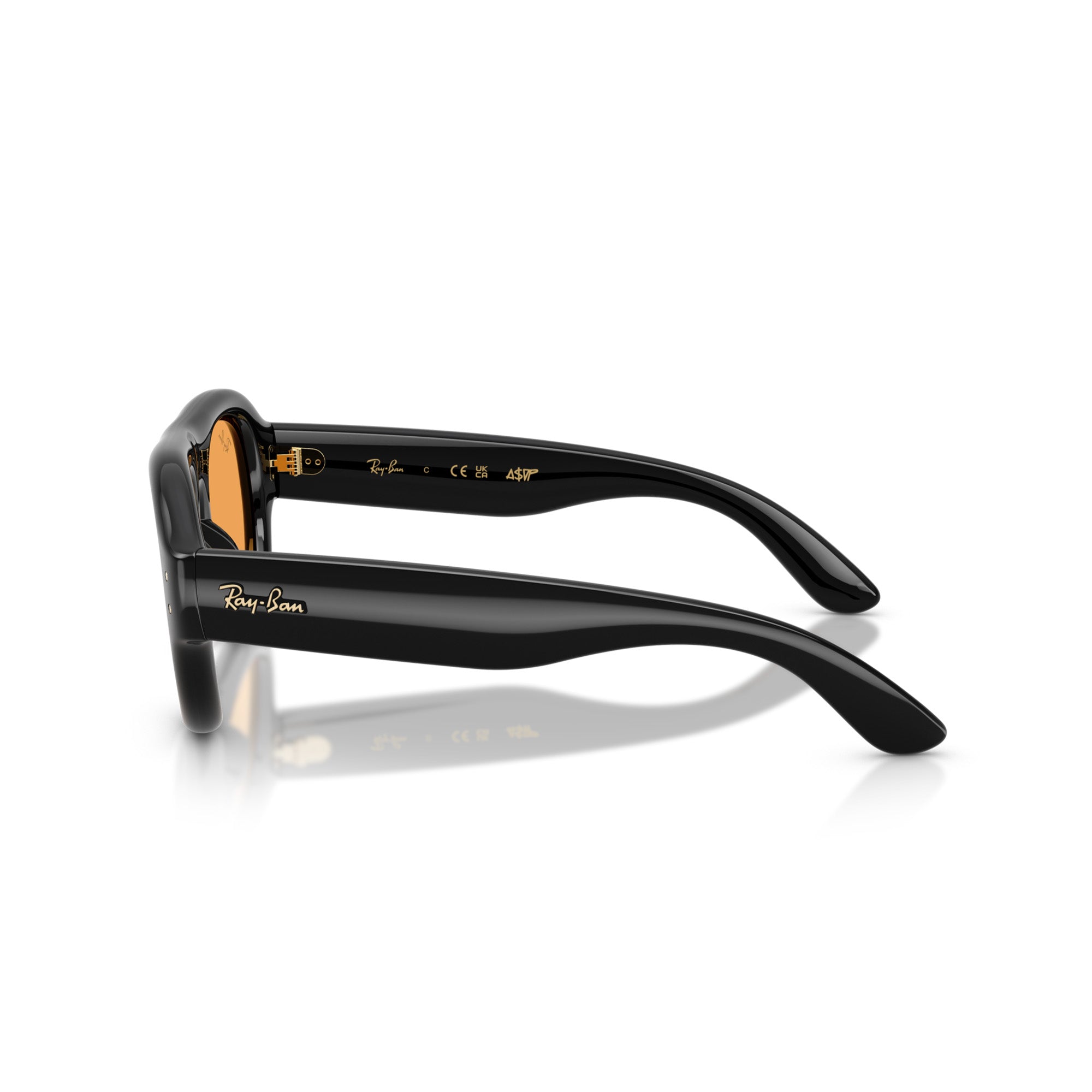 Ray-Ban x A$AP Rocky Aviator Puffer 'Black/Orange'