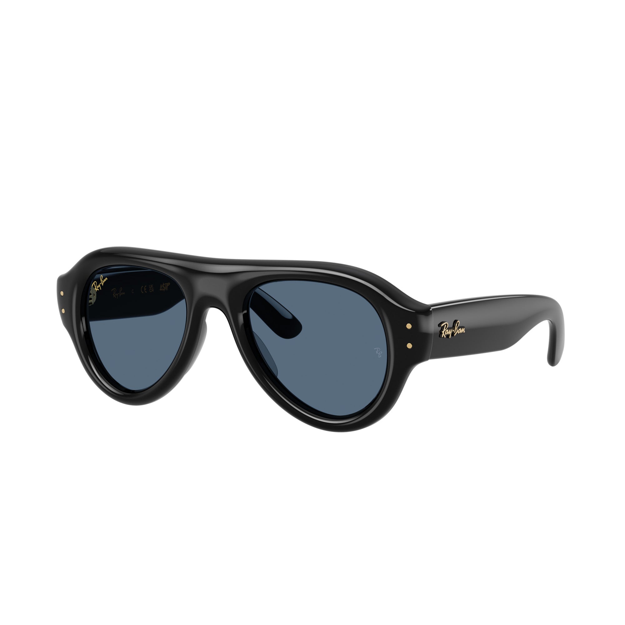 Ray-Ban x A$AP Rocky Aviator Puffer 'Black/Blue'