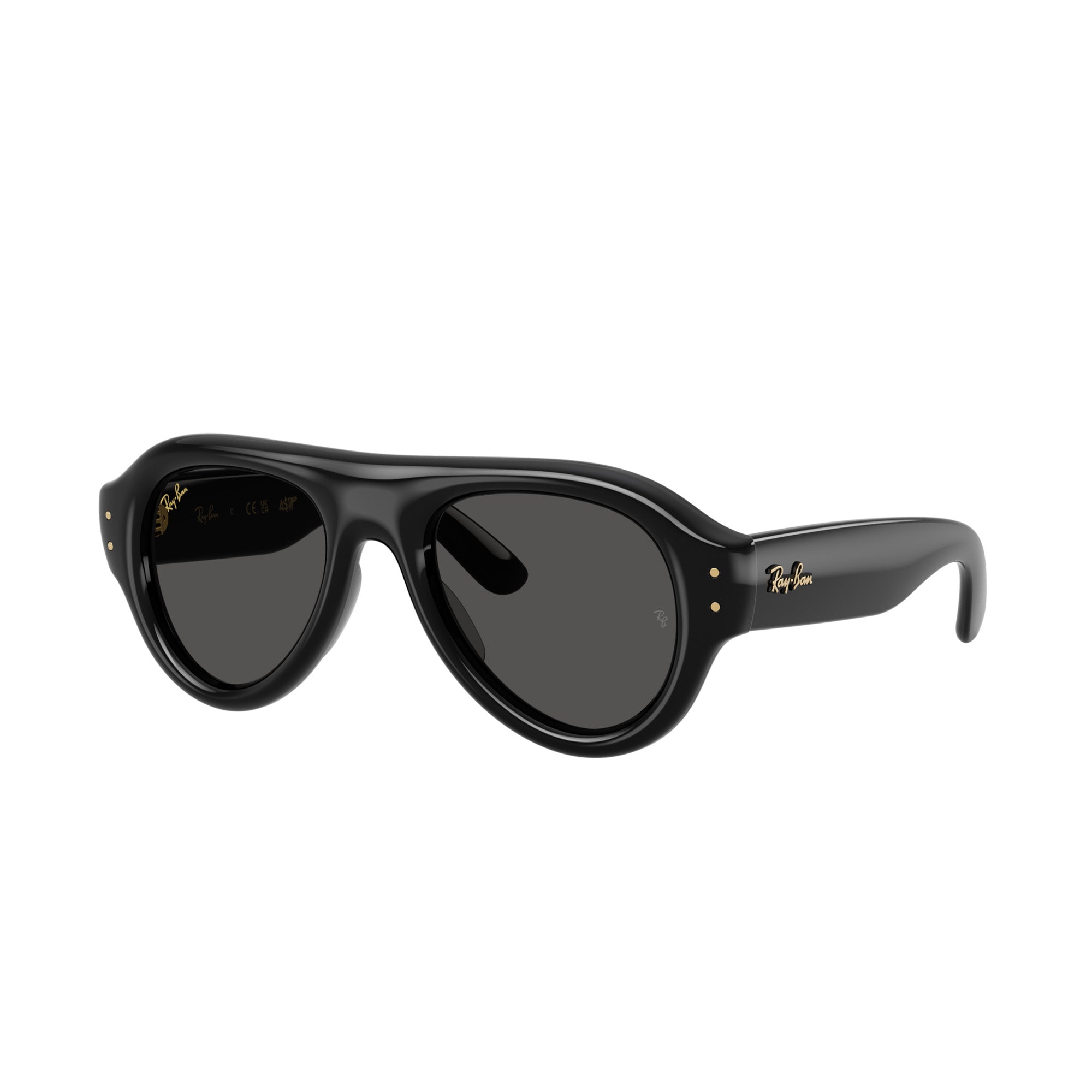 Ray-Ban x A$AP Rocky Aviator Puffer 'Black/Grey'
