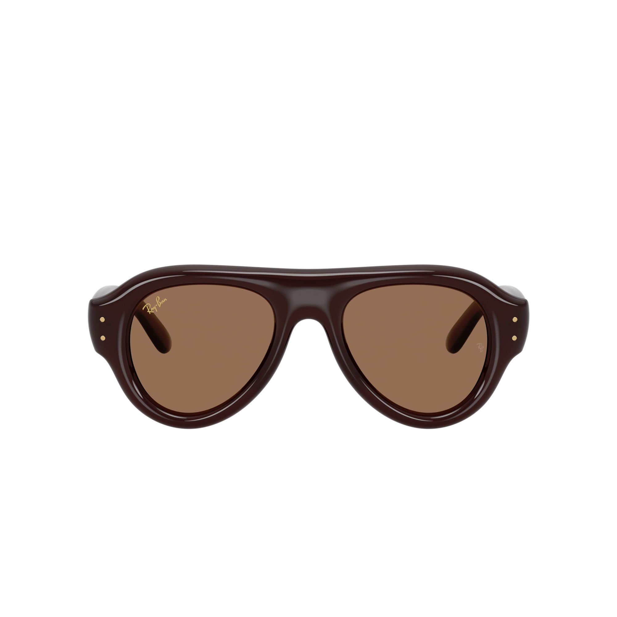 Ray-Ban x A$AP Rocky Aviator Puffer 'Tranparent Brown/Brown'