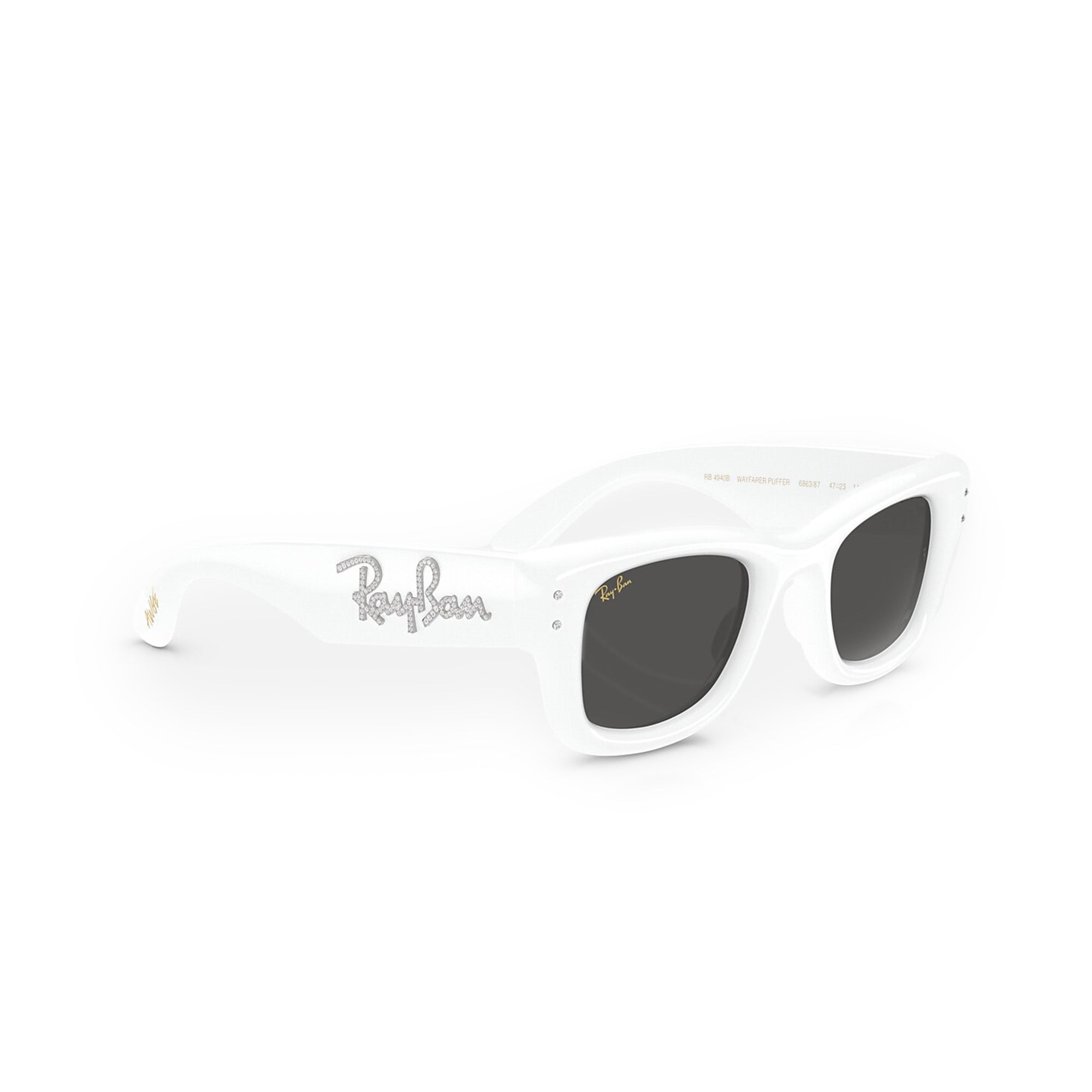 Ray-Ban x ASAP Rocky Wayfarer N2 'White Strass' - ROOTED