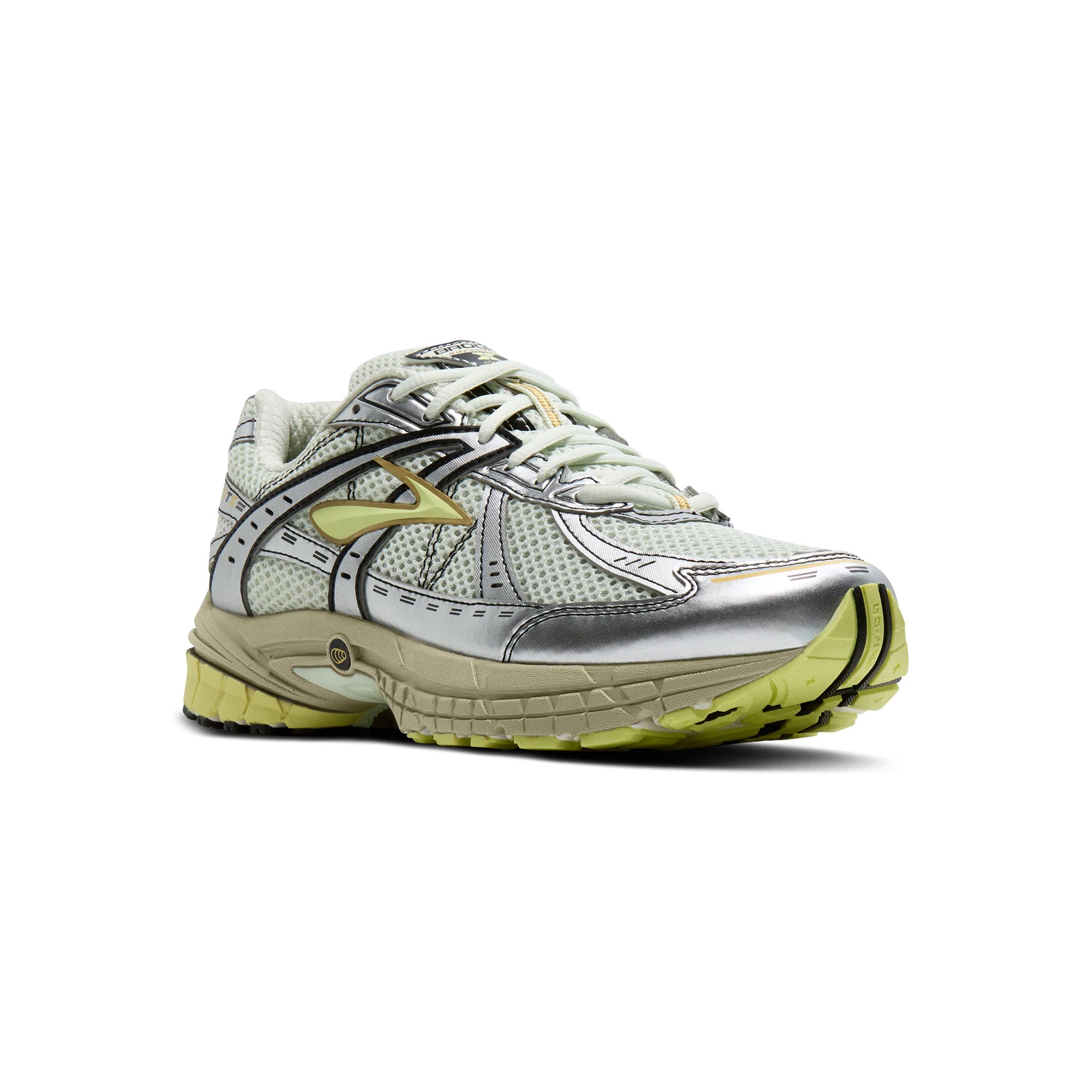 Brooks Adrenaline GTS 10 'Canary Green/Stone' - ROOTED