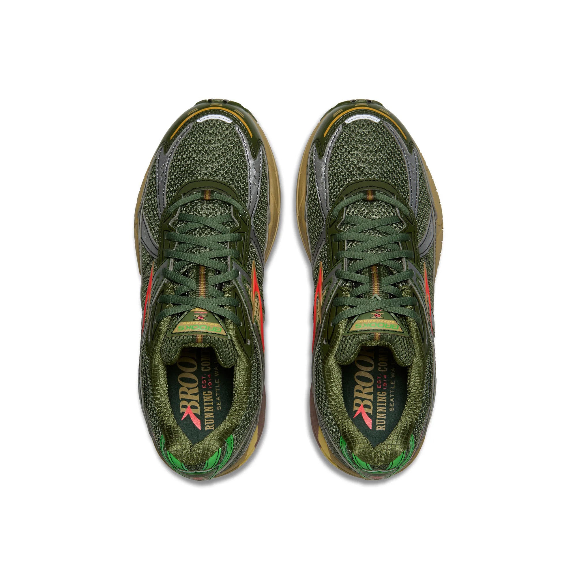 Brooks Adrenaline GTS 10 'Bronze Green/Raffia' - ROOTED