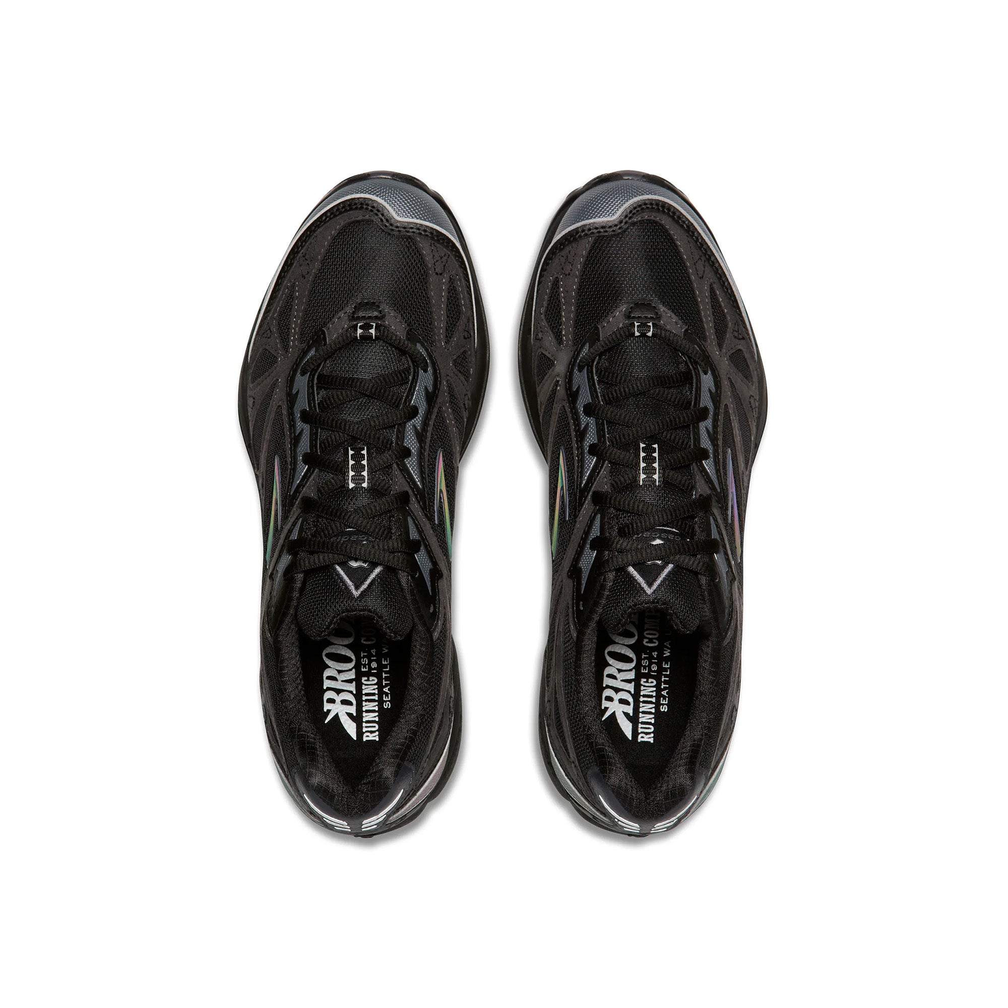 Brooks Cascadia 1 'Black/Chameleon' - ROOTED