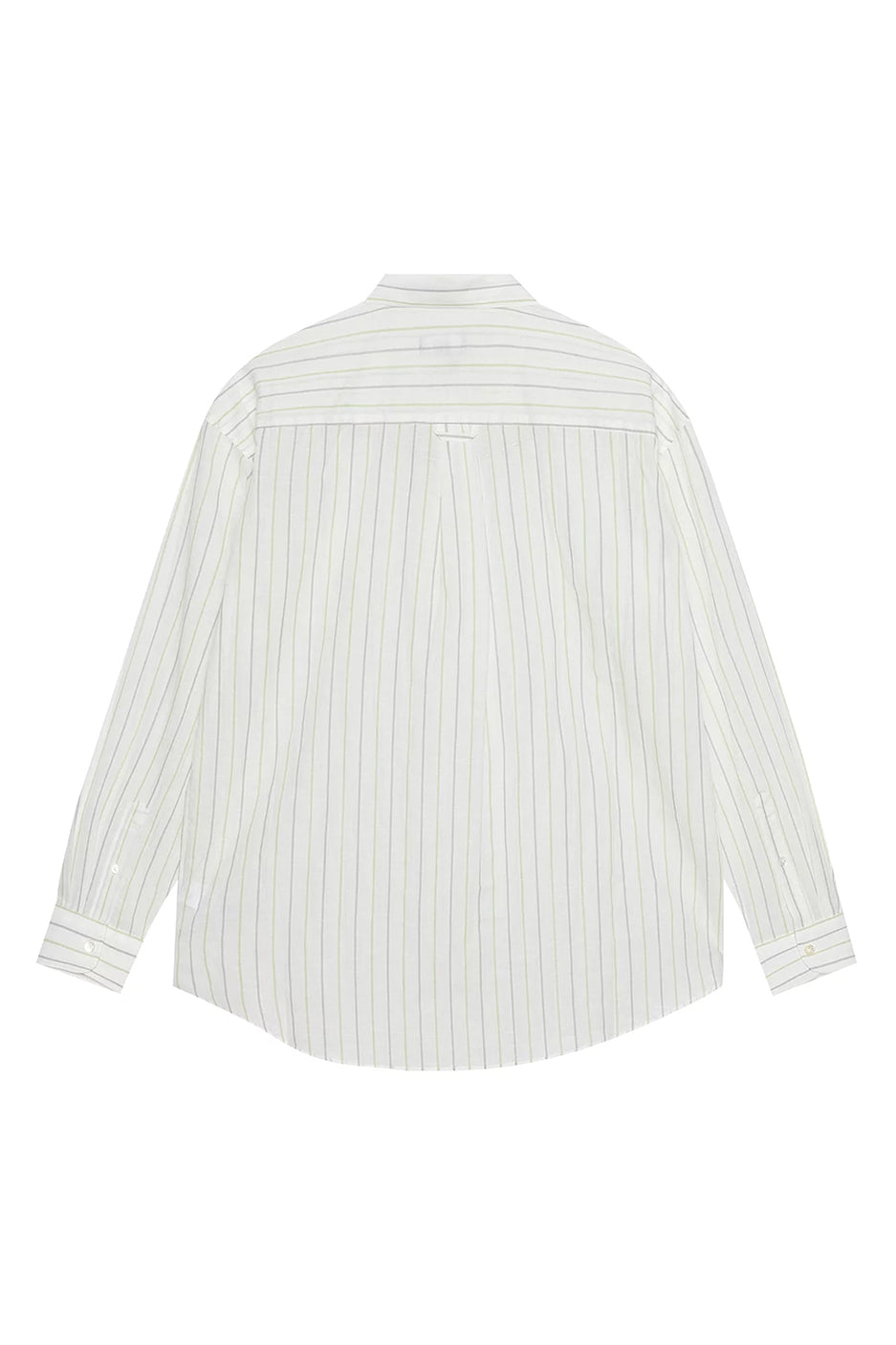 Stussy Classic LS Striped Shirt 'White'