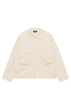 Stussy Military Overshirt 'Bone'