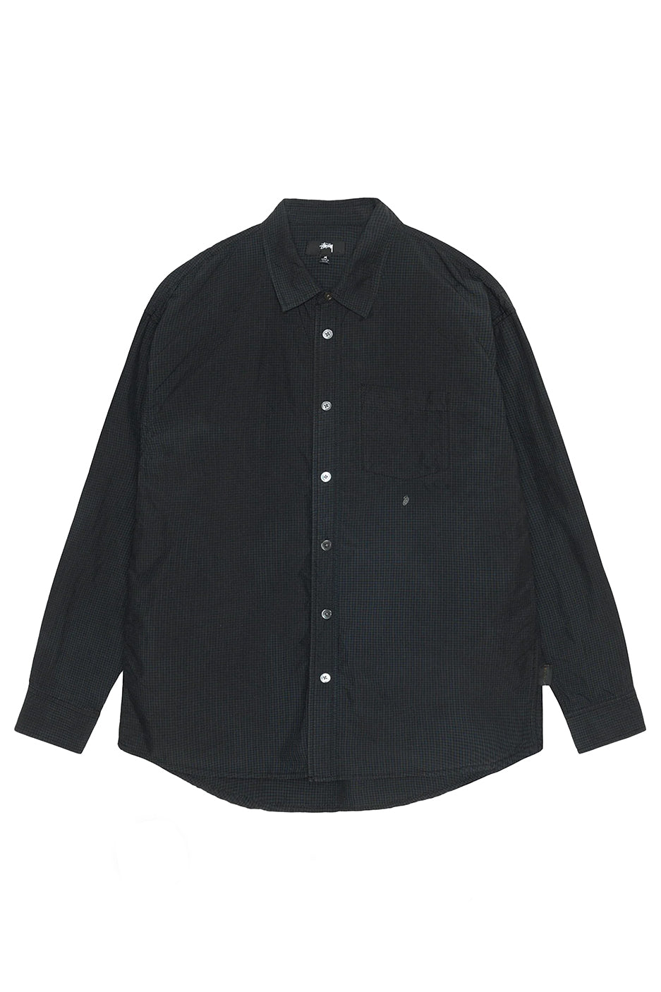 Stussy Classic Sprayed Button Up 'Blue'