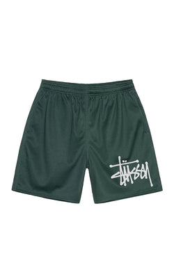 Stussy Mesh Big Basic Shorts 'Spruce'