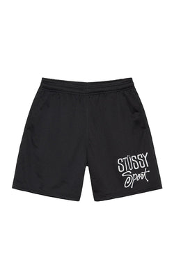 Stussy Mesh Sport Shorts 'Black'