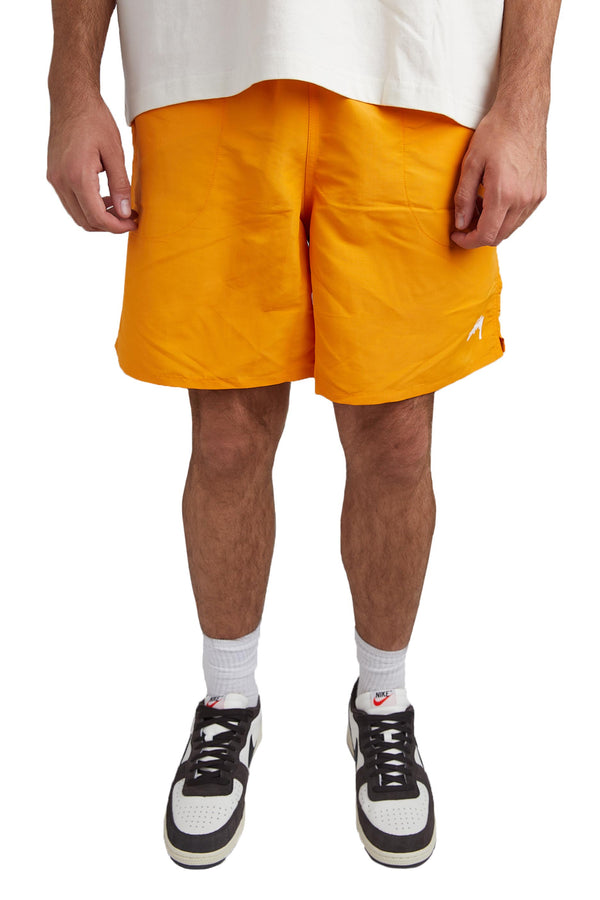 Stussy Mens Stock Water Shorts 'Tangerine' - ROOTED