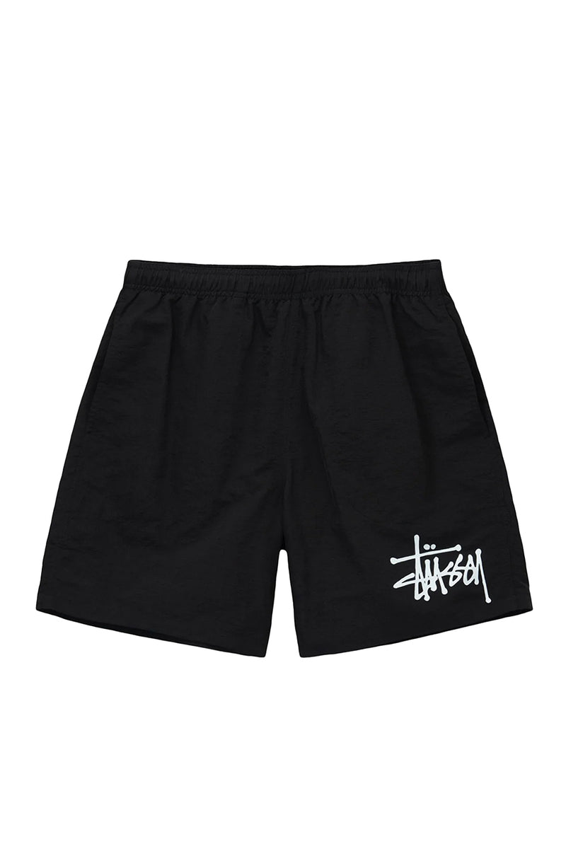 Stussy Big Basic Water Shorts 'Black'