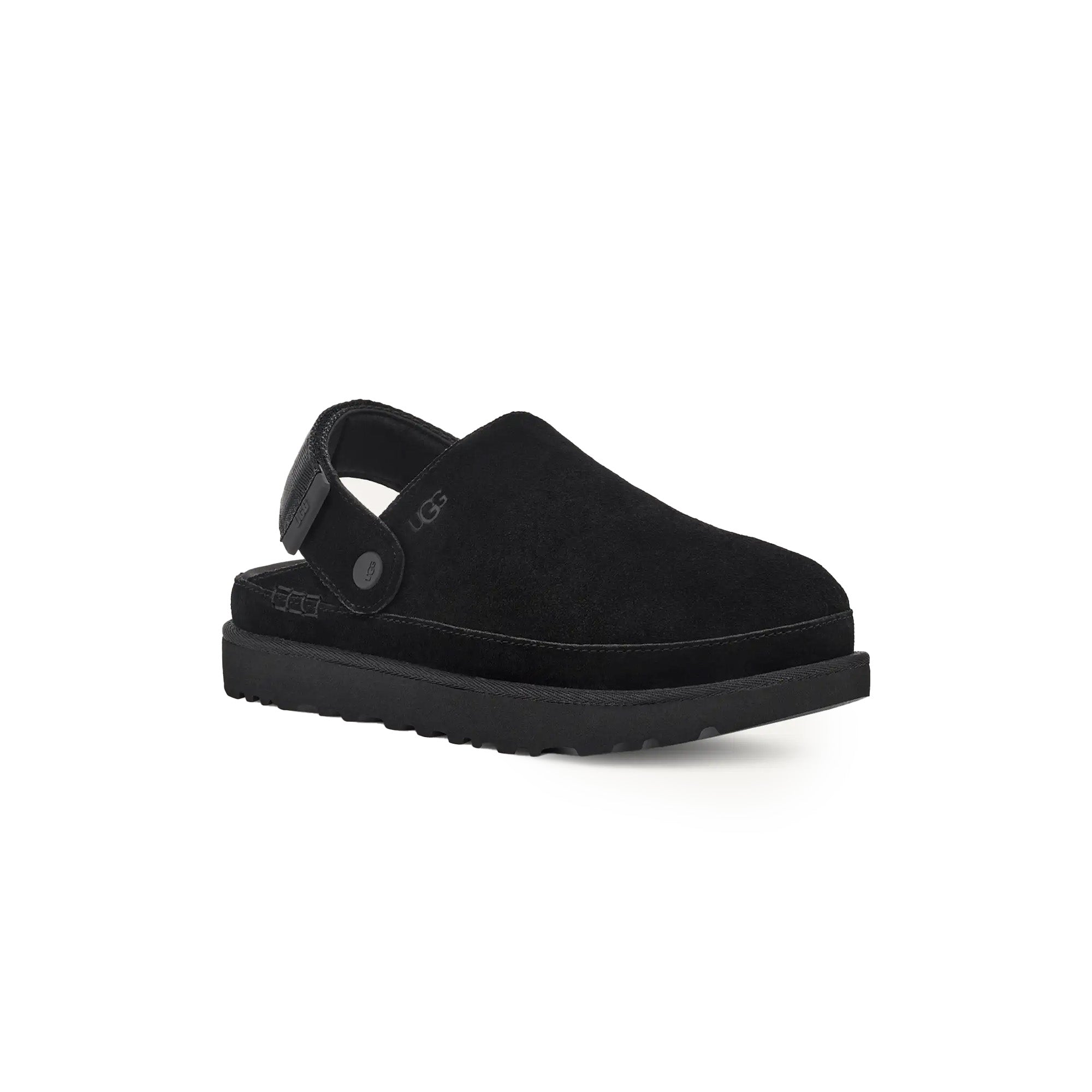 Womens UGG Goldenstar Clog 'Black' - ROOTED