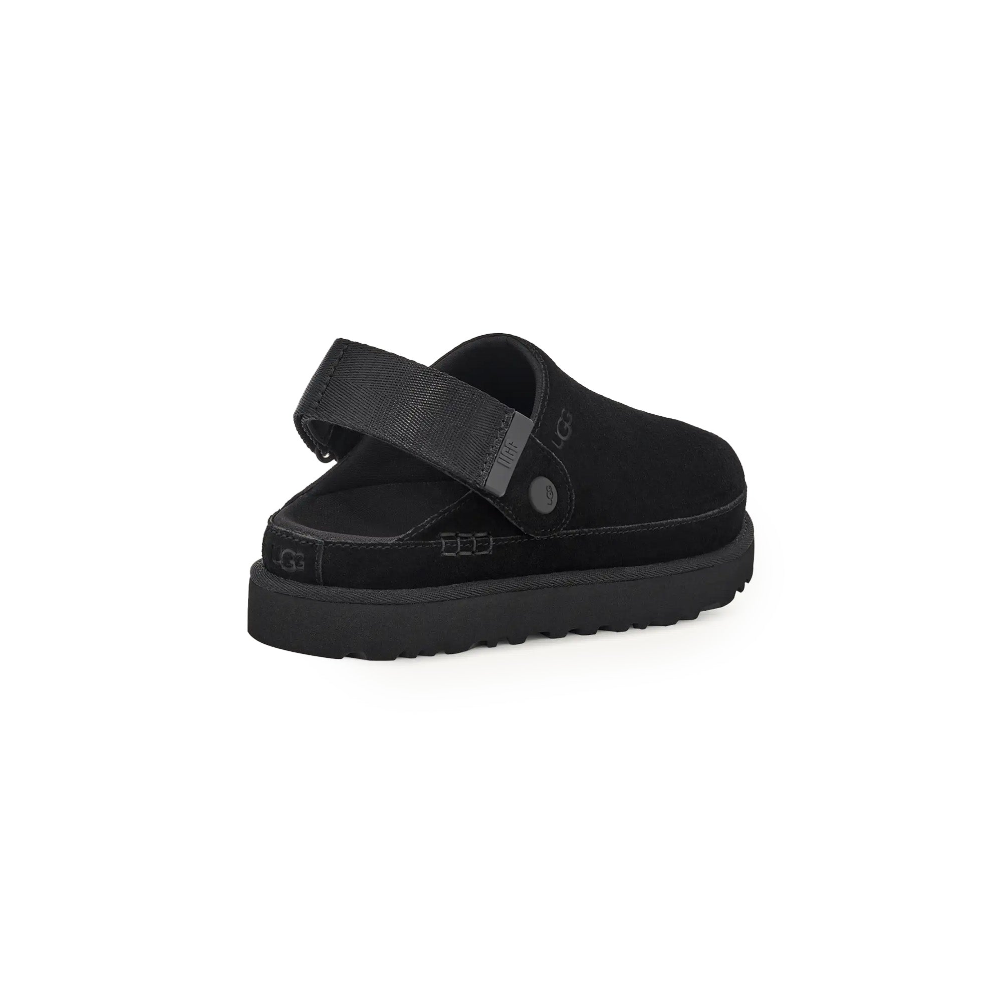 Womens UGG Goldenstar Clog 'Black' - ROOTED