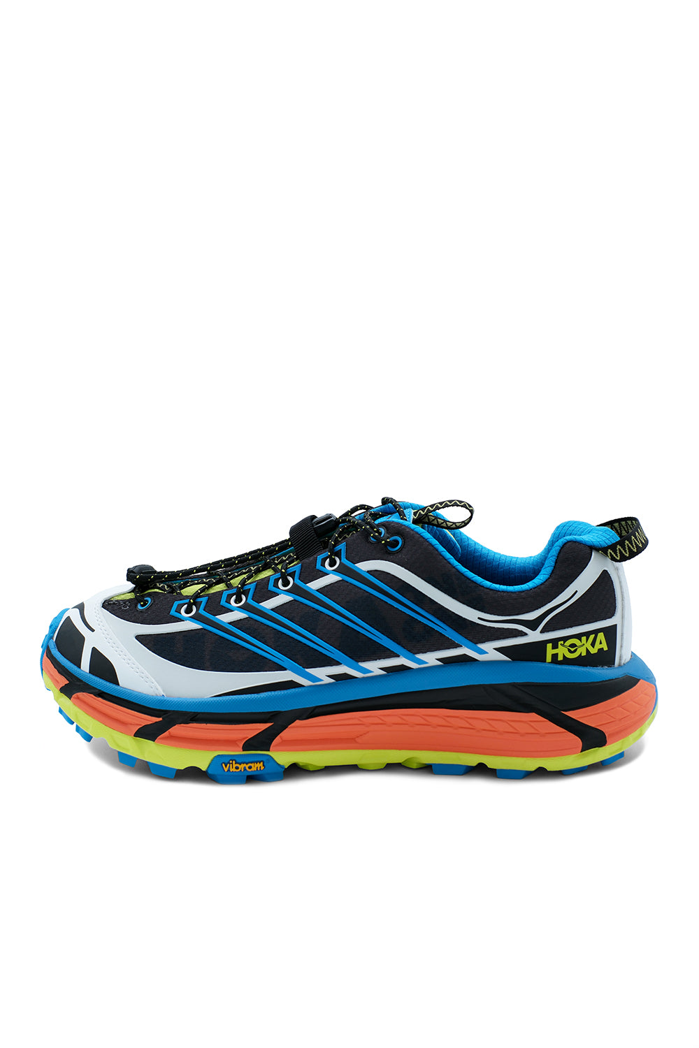 Hoka Mafate Three.2 'Black/Diva Blue' - ROOTED