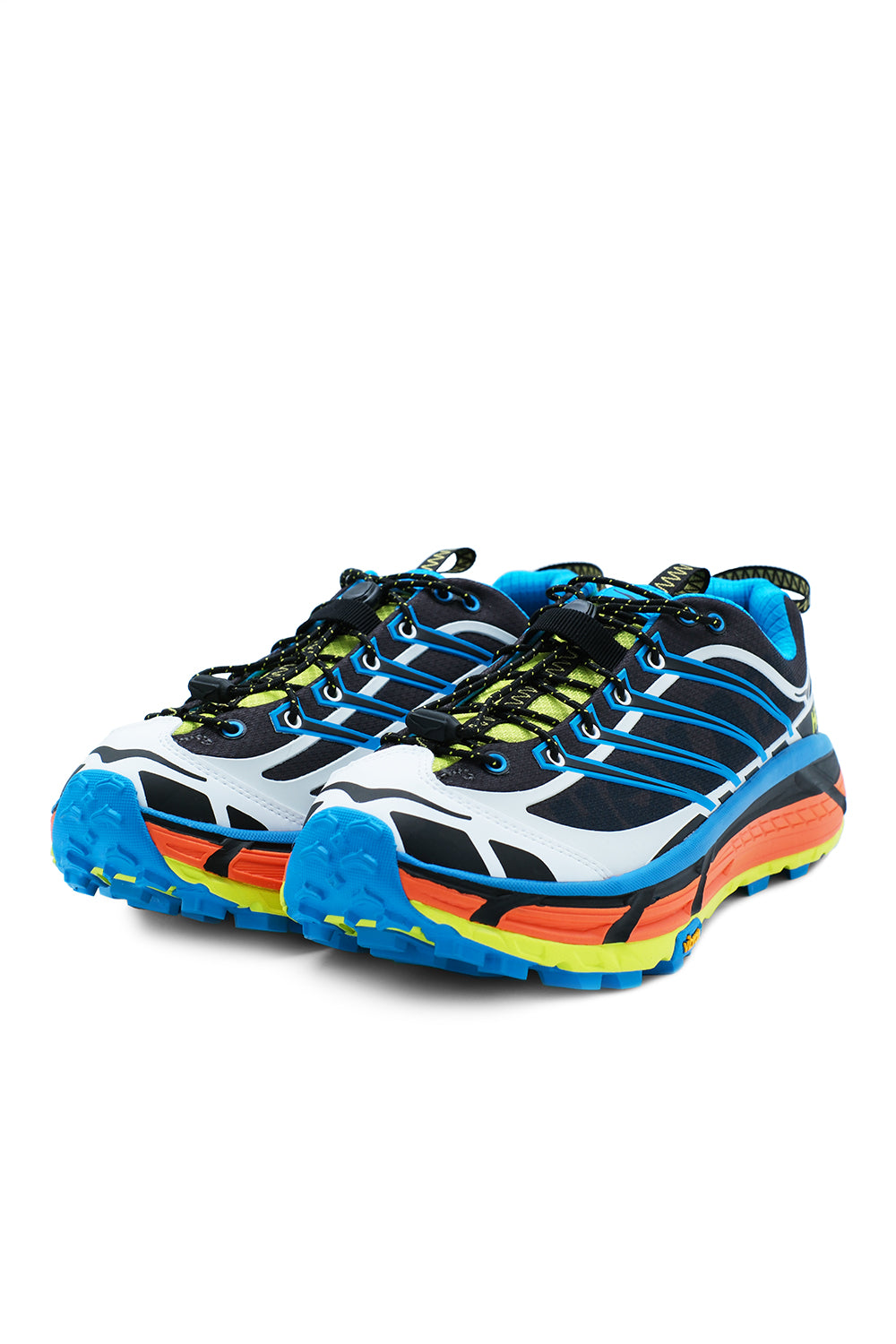 Hoka Mafate Three.2 'Black/Diva Blue' - ROOTED